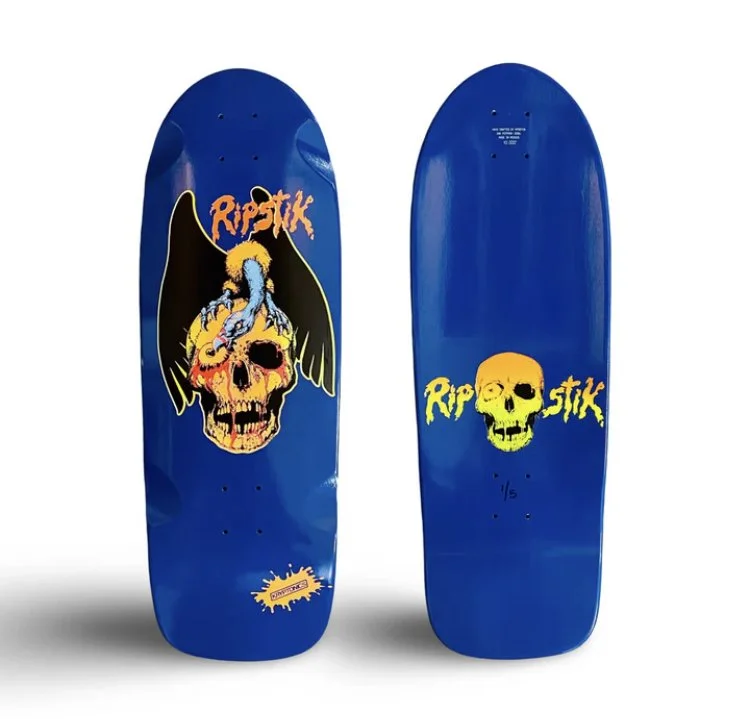 BRAND•X•TOXIC~ RIPSTIK PIG ULTRA LIMITED EDITION SKATEBOARD DECK 5